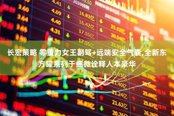 长宏策略 零重力女王副驾+远端安全气囊,全新东方曜系列于细微诠释人本豪华